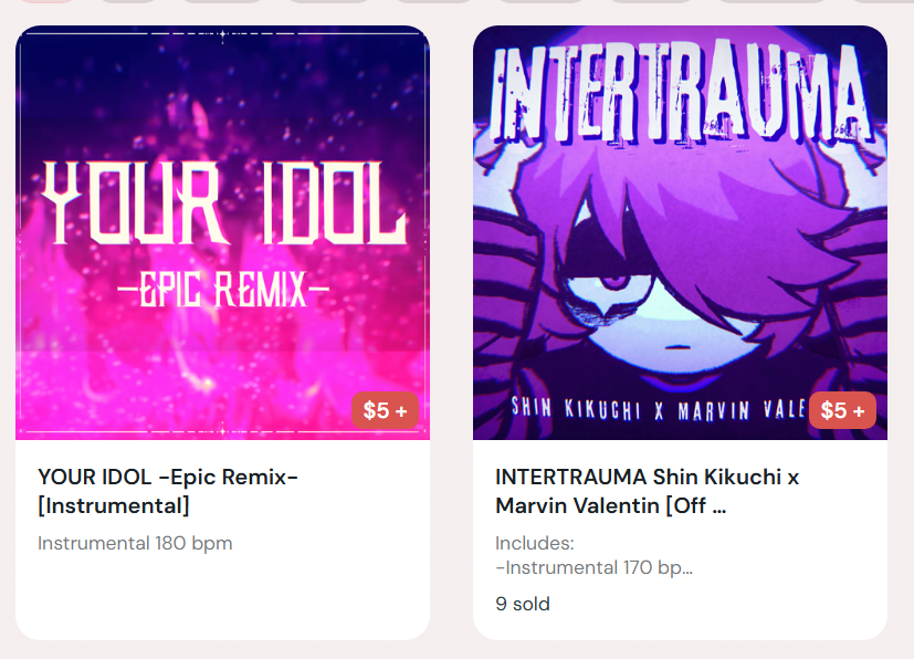 🔥INSTRUMENTAL DE "YOUR IDOL" DISPONIBLE🔥

Si quieres hacer un cover de esta fabulosa canción, esta el remix disponible en mi Ko-fi~

➡️ko-fi.com/s/353d9efeab⬅️
#KPOPDEMONHUNTERS #KpopDemomHunters #YourIdol #Vtuber #cover