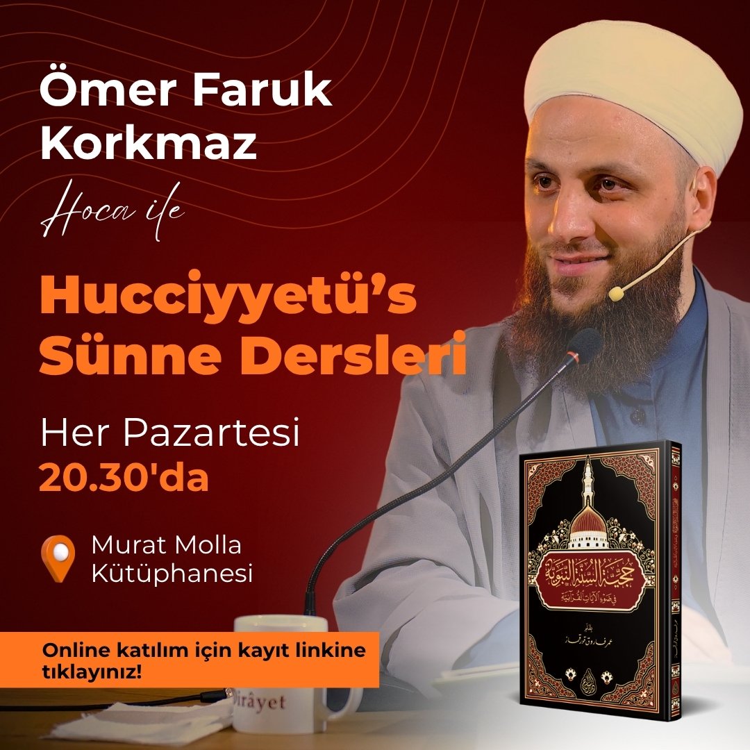 **YENİ BİR DERS BAŞLIYOR**

'Kur'an Bize Yeter' söyleminin iddialarını ele alacağımız dersler yeni eserimizle Pazartesi başlıyor.

İNTERNET ÜZERİNDEN KATILIM için pazar günü 24.00'a kadar üyelik şarttır.

ÜYELİK İÇİN FORM: 👇👇

📚 Kitap Temin: 

Siraç Yayınevi: 0552 635 10 10