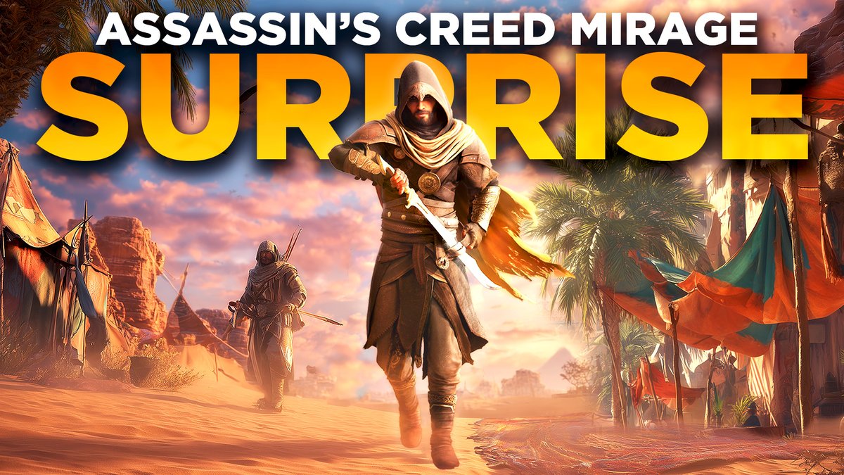 🔥 Le DLC GRATUIT d'#AssassinsCreedMirage est une belle SURPRISE ! 🤩

🔴NOUVELLE VIDÉO🔴
👉youtu.be/aMVcjctc8S4

✅Au programme :
      🕌Monde
      🔮Histoire
      ⚔️Ennemis
      🔥Activités
      🎻Musiques
      ⏰Date de Sortie
      🦅Améliorations

#AssassinsCreed