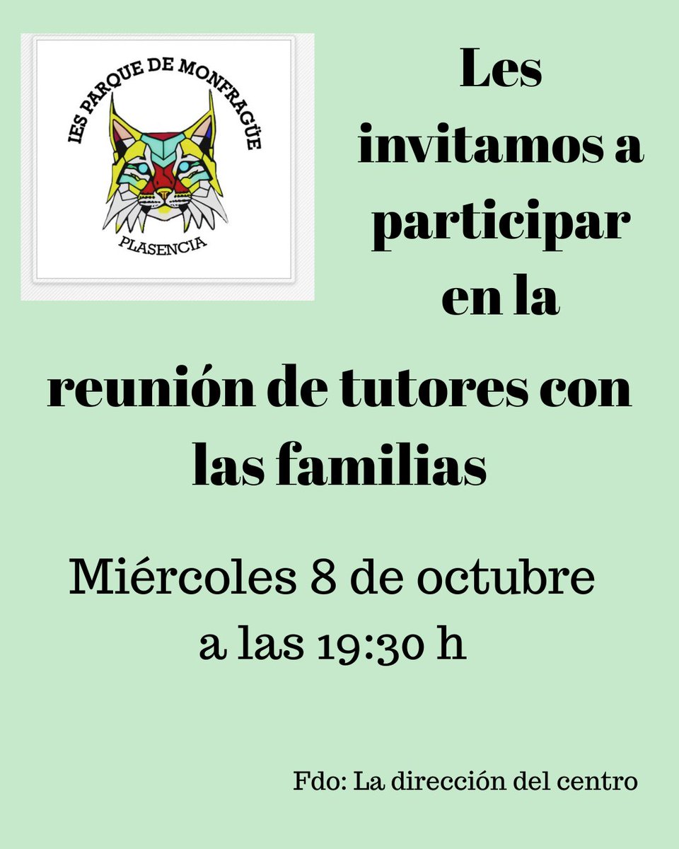IES Parque de Monfragüe (@iesmonfrague) on Twitter photo 
