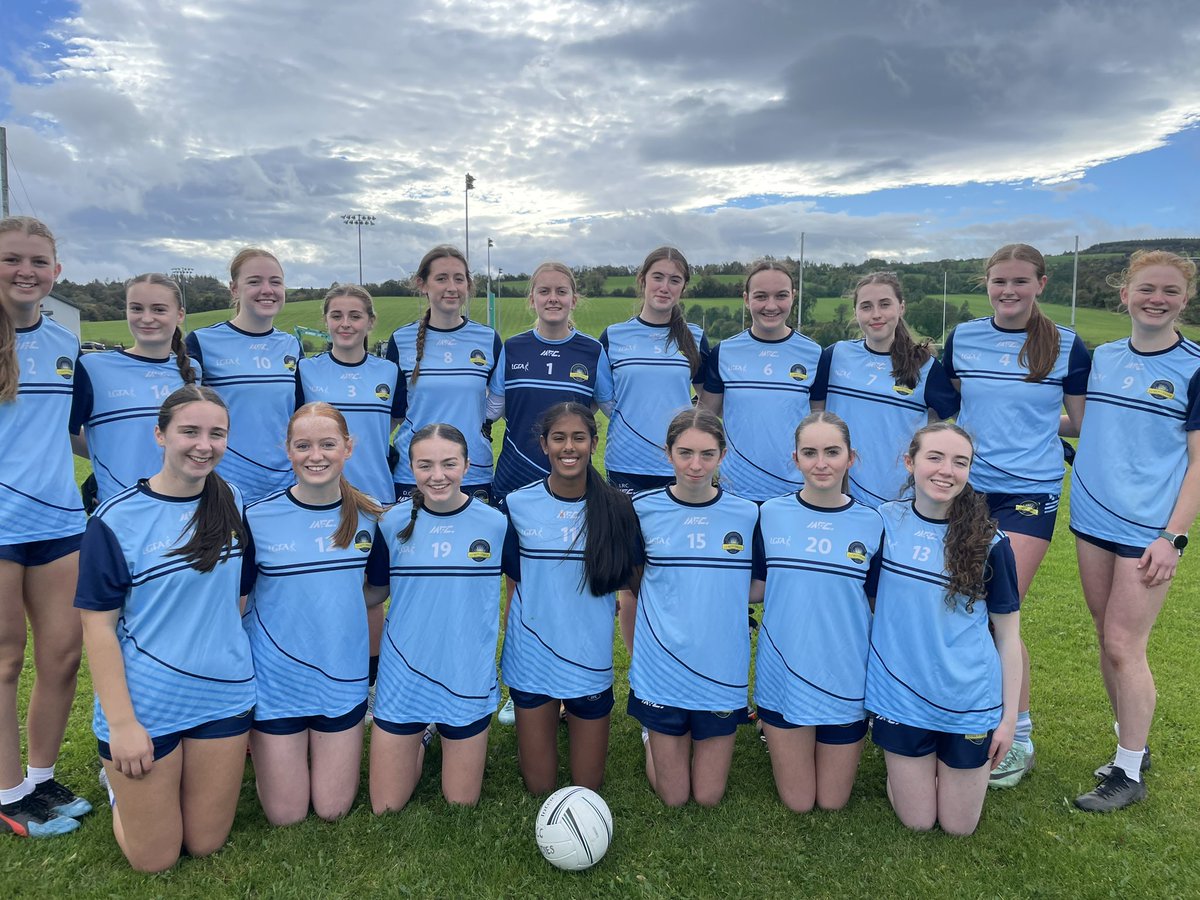 Well done to our senior girls Gaelic team who finished second at today’s Ulster blitz in Convoy. They progress to the next round of the competition. 👏👏