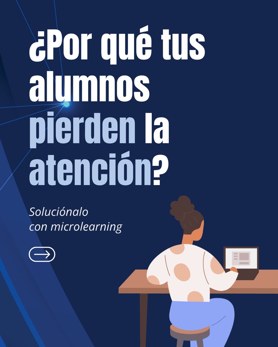 i_y_c's tweet image. 📚 ¿Por qué tus alumnos pierden la atención en tus cursos online? 

👉 La respuesta puede estar en el formato 🧵 Te contamos cómo el microlearning puede ayudarte 👇

#eLearning #microlearning