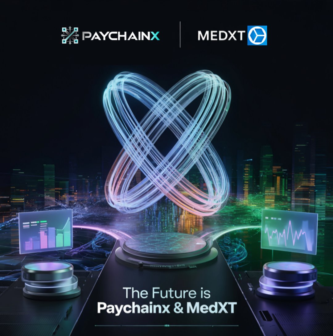 JohnsonIain's tweet image. The stage is set.
@MedXT and @PaychainX are gearing up for explosive growth — backed by innovation, vision, and one of the most driven teams in Web3 + fintech.
Huge announcements are coming. 🔥
Don’t just watch it happen — be part of it.
#MedXT #PaychainX #FintechRevolution