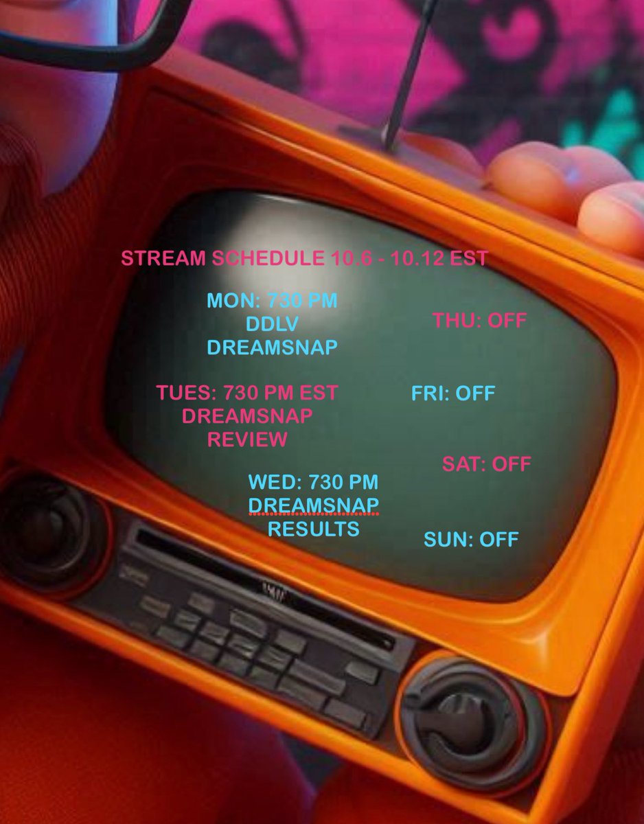 SlevShow's tweet image. SCHEDULE FOR THE WEEK 🗓️  on @Twitch …Will be all @DisneyDLV as I have a lot of stuff to do and don’t want to fall behind 🤪

Tonight: Dreamsnap and Green House Design for my Trees and bushes in the Vale 📚 Star Path grind 

Tomorrow: Show me ur Dreamsnaps 📸 (In discord, link…