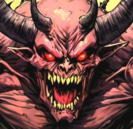 WWEGDWL's tweet photo. The U.S Navy encountered a massive demon in 2021. His name was Orobas. After years of evolution this creature sank a navy vessel. His size is 70 feet tall he is red and has large horns. We are entering the "Christ age" Jesus is coming to defeat the demon. @realDonaldTrump @USNavy https://t.co/ubsEOdsaAY