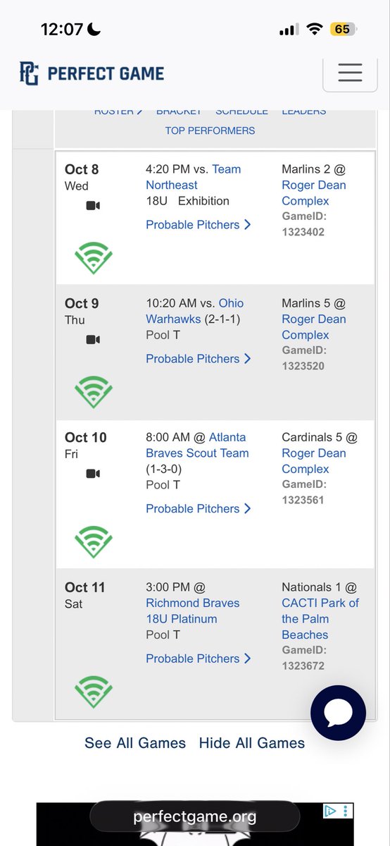 Schedule for Jupiter this week. Excited to compete at a high level <a href="/TheClubhouseCT/">The Clubhouse CT</a> <a href="/MikePorzio/">Mike Porzio</a>