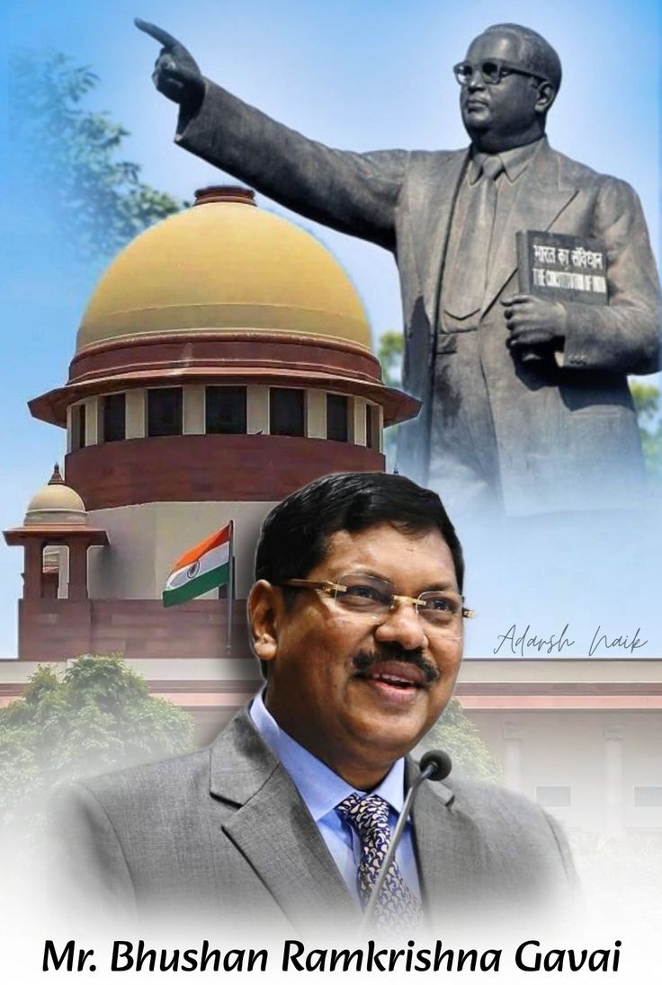 सामंतियों एक #अम्बेडकरवादीCJI से थर थर कांप रहे हो,अभी तो बाबा साहब द्वारा लिखित संविधान से न जाने कितने अम्बेडकरवादी CJI तैयार होंगे,चाहे जितना जोर लगा लो,नहीं रोक पाओगे डंके की चोट पर सामंतवाद-मनुवाद पर तीखा प्रहार हर एक संविधानवादी करता रहेगा‌ #जयभीम

#cjibrgavai #SupremeCourt