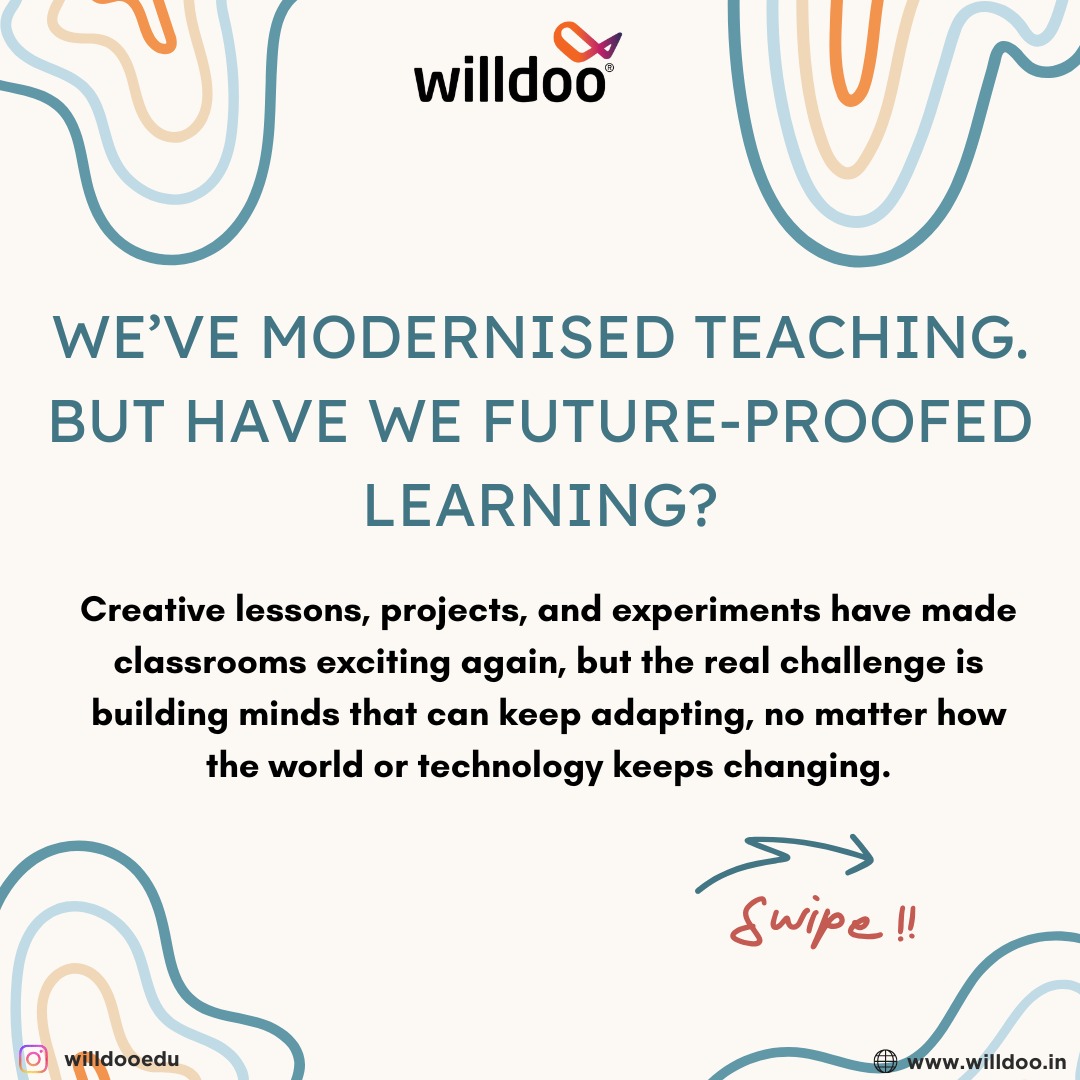 WilldooEdu's tweet photo. The future belongs to learners who can adapt faster than change itself.
Phenomenon-Based Learning shapes thinkers who grow through every shift, challenge, and opportunity. 

#FutureLearning #EducationReimagined #Adaptability #Willdoo https://t.co/aelXZf0m7Y