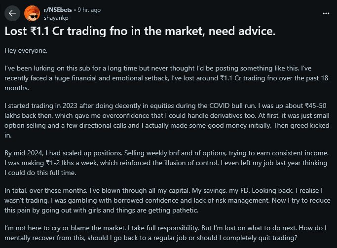 What a terrible thing. Feel sad for this trader. Loss of  display picture 2