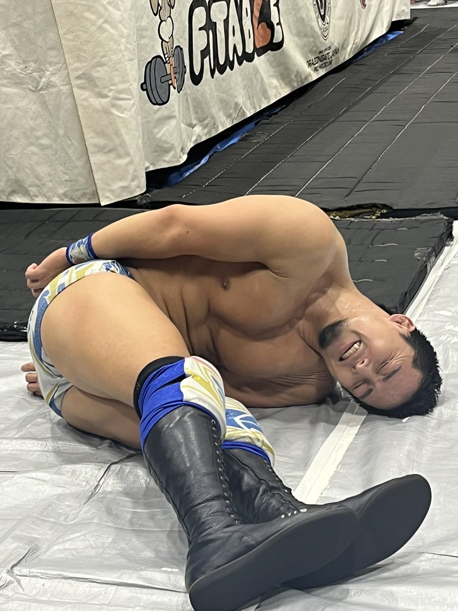 四日市の大会で転がる吉岡選手が可愛かった☺️