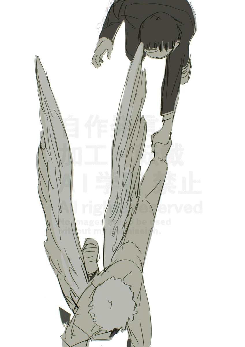 はねがあるのに