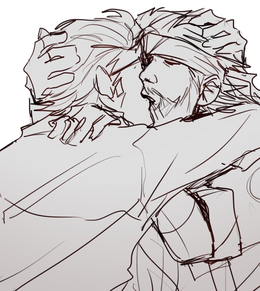 bleu1te's tweet photo. still spiraling but i've got some bbkaz doodles that i forgot to post

#bbkaz #mgs https://t.co/9DiF6hfCrB