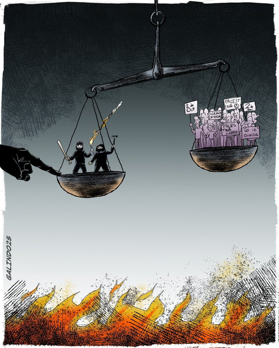 ✏️ "Calentando la plaza", #Cartón de <a href="/GalindoCartones/">Miguel Galindo</a>