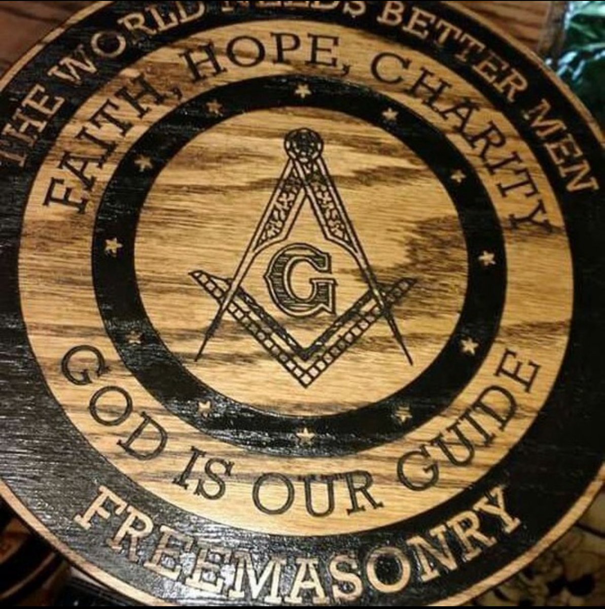 The World Needs Better Men those who live in Faith, Hope, Charity. 

God is Our Guide 
🕍✨
#Freemasonry