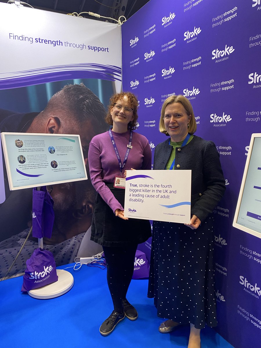 EmilyHeard's tweet photo. Thank you @SWDevonRebecca for a great discussion on how we work together in South West Devon to support stroke survivors #CPC25 @TheStrokeAssoc https://t.co/g6f1dF7vkg
