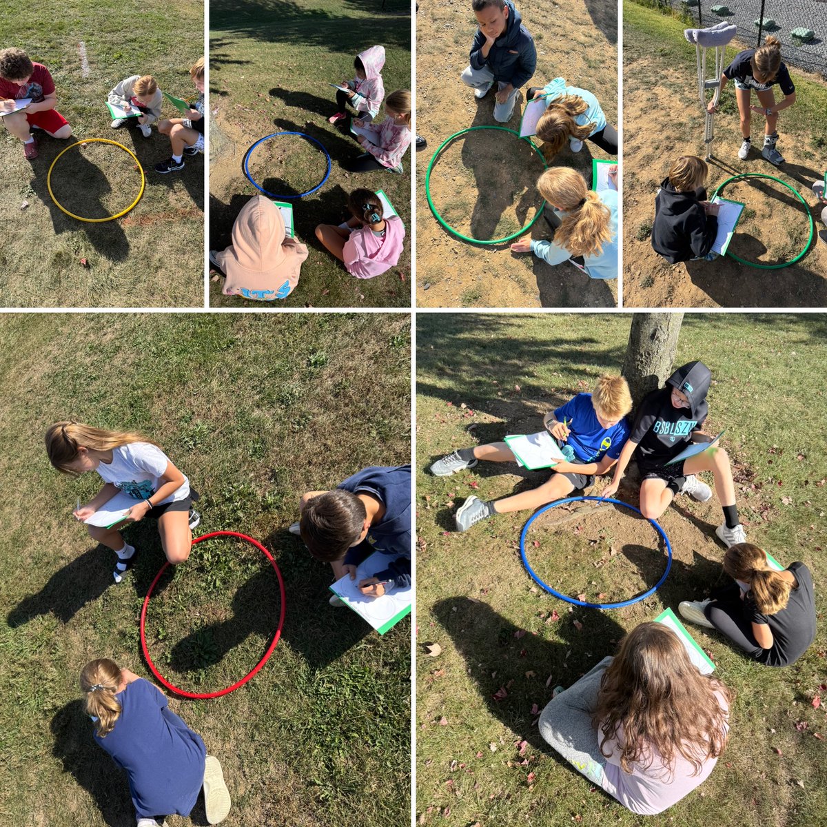 🌱🔍 Mrs. Boksan’s 5th graders turned into scientists today as they explored microecosystems right here on our school grounds! From soil and leaves to water and insects, they discovered how even the smallest parts of nature work together in big ways. 🐛🍂