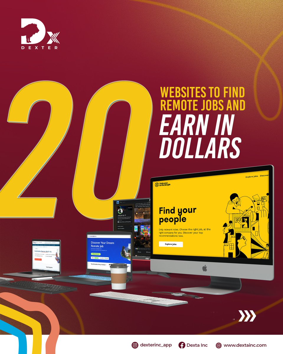 dextainc's tweet image. SAVE THIS POST and tag all your friends in the comments who want to earn from multiple streams of income. 
You can also join our channel for direct links to apply for new jobs as you earn skills on the Dexta App.  
The #dextasquadchallenge is still on.  #dexteronlineclasses