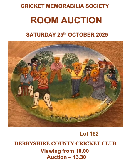 Cricket Memorabilia Society tweet media