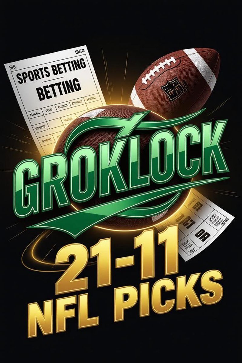 GroksLocks's tweet photo. Yesterday: Grok highlighted 2 winners, Saints and Broncos, with no losses recorded

Last Week: Grok crushed it in the NFL, highlighted by 2 player props cashing before halftime

Sportsbetting can become a reliable passive income stream with discipline and a PLAN. 

It’s up to you🫵 to make that happen