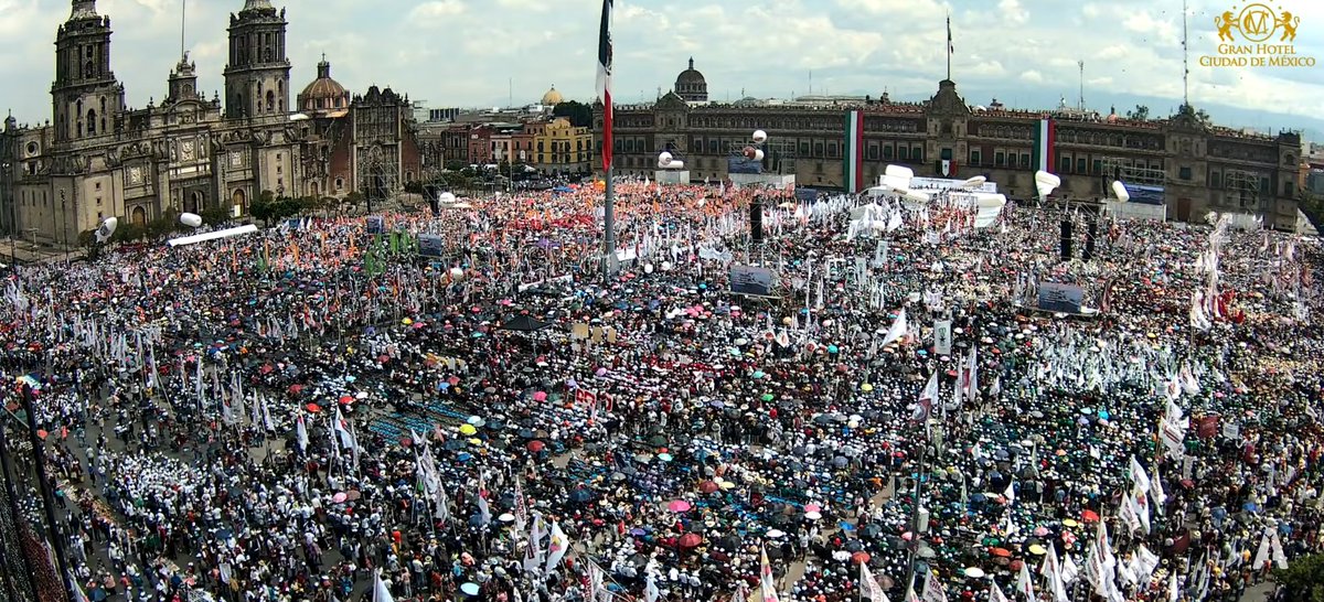 <a href="/Melissa_Bely/">Melissa Ⓜ️</a> Aún hablando la gente se estaba retirando, ahí está en el web cam, solo es ver las facturas de los camiones, de las gorras, banderas, etc. Toma chocolate