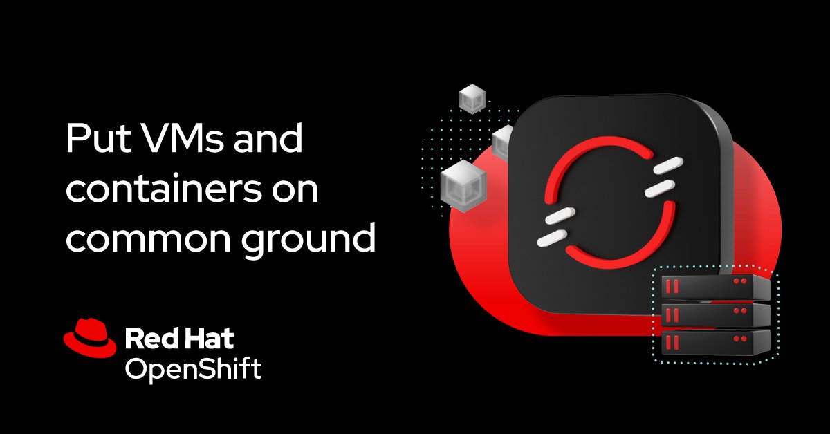 RedHat's tweet image. Simplify your modernization journey. Our interactive walkthrough is a self-paced guide to migrating virtual machines to Red Hat @OpenShift #Virtualization. Start the walkthrough to learn how to simplify your operations: red.ht/45MEuWv