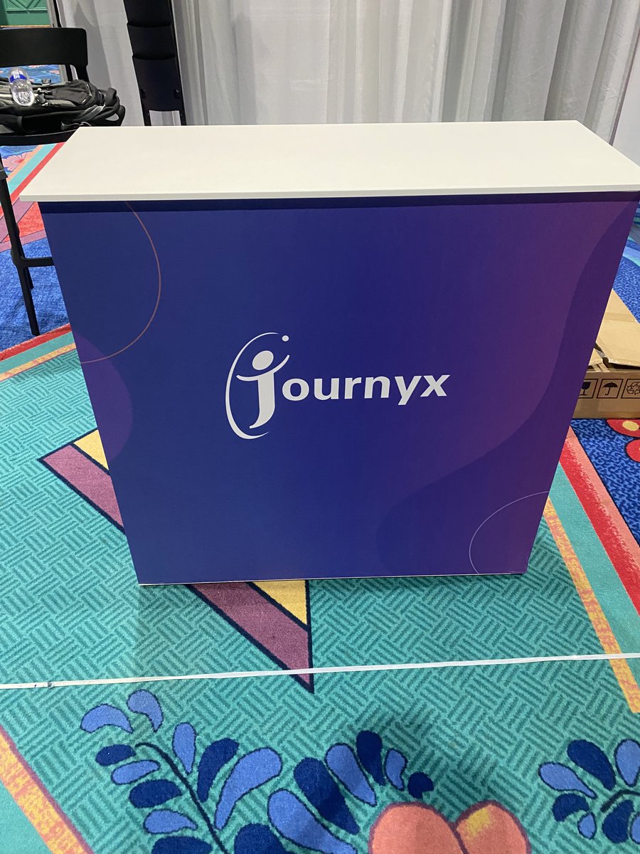 JournyxInc's tweet image. Setup is underway for #ASNT25! Come see us starting tonight, Booth 1105. 
#fieldservices #timetracking