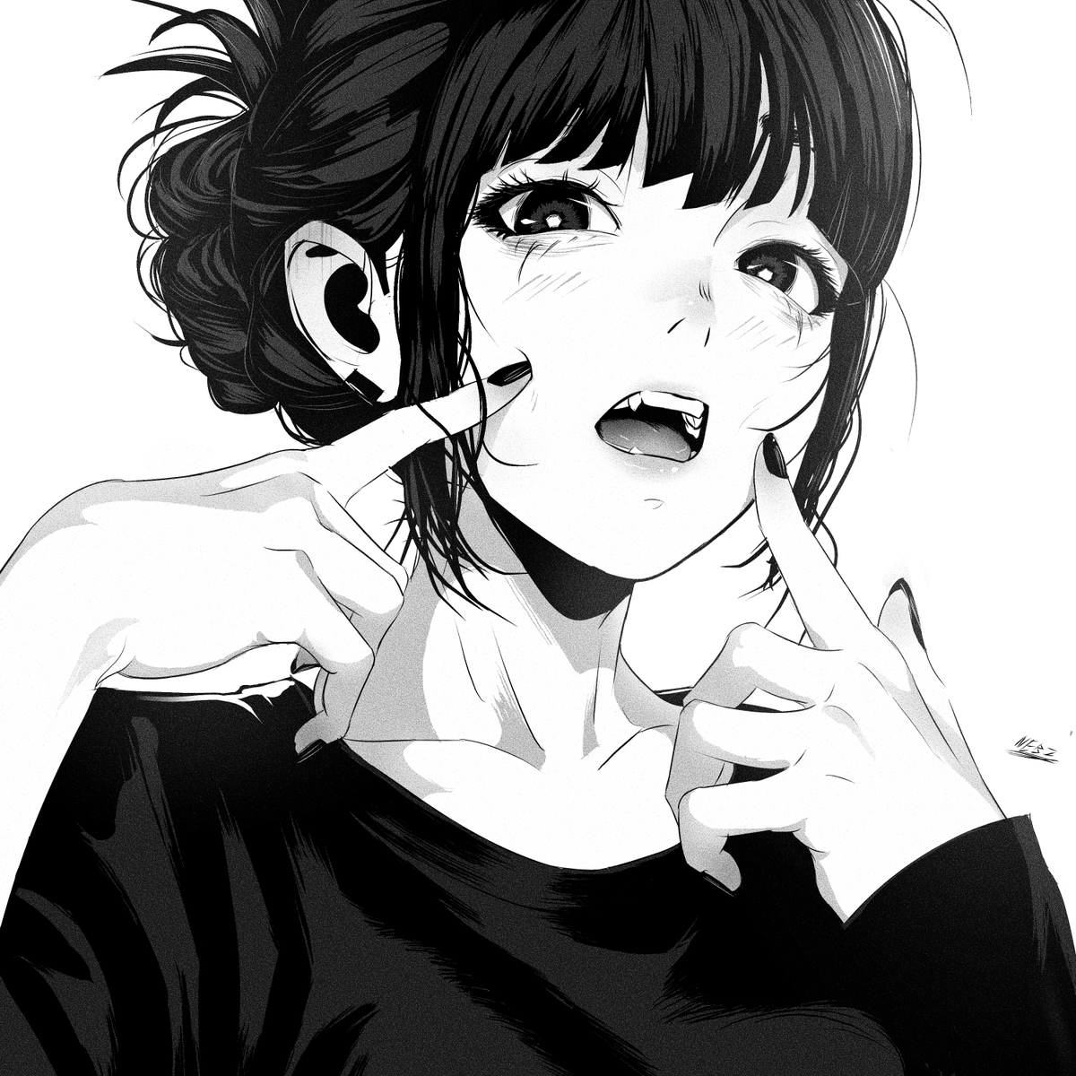 NebzWrld's tweet photo. I'll make a manga sooner or later 

song: get it together ! - maxime.
#Inktober #inktober2025 #art https://t.co/VccVWbSyVe