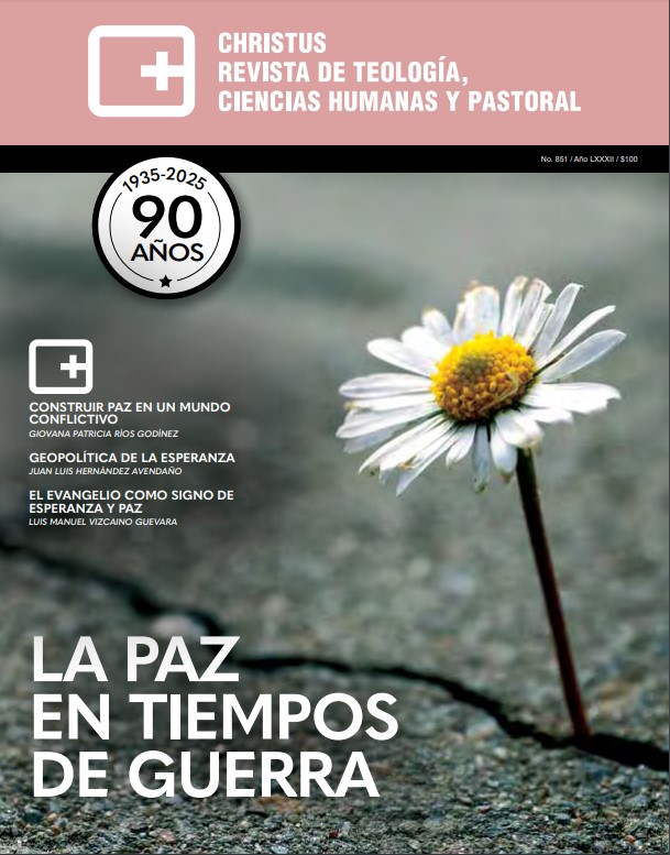 Con gusto les invito a leer el nuevo número de la revista Christus donde escribí el artículo "Construir paz en un mundo conflictivo". Un gusto colaborar en esta edición. Descarga el texto 👇 
christus.jesuitasmexico.org/wp-content/upl…