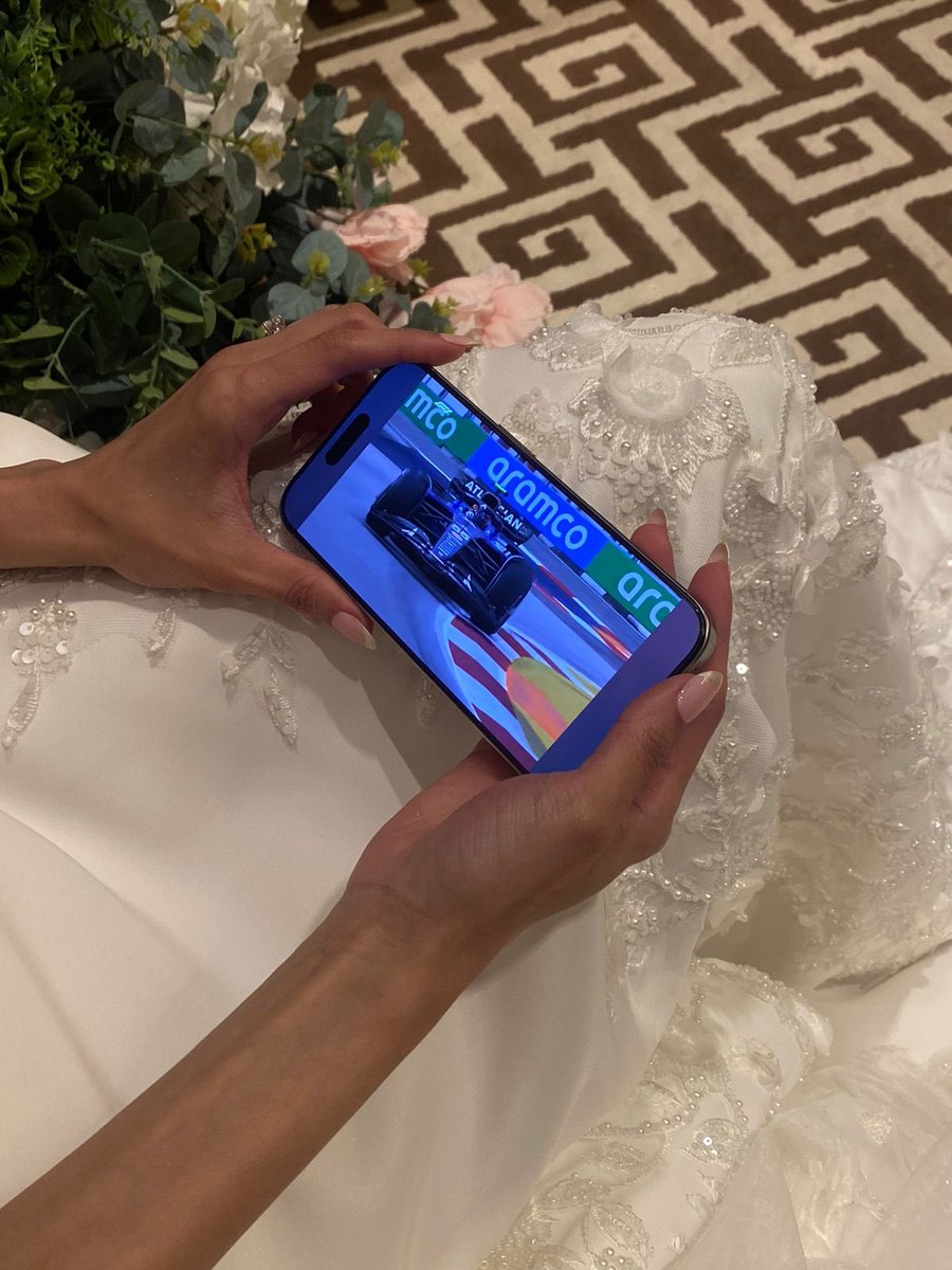 Watching carlos sainz in her wedding day <a href="/Carlossainz55/">Carlos Sainz</a>