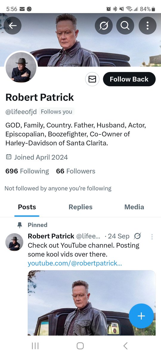 Fake account reported