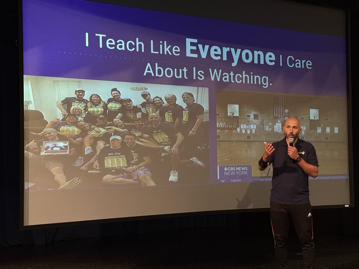 CoachGelardi's tweet photo. Amazing experience delivering my keynote at @OK_AHPERD conference today. What an incredible group of #PhysEd professionals!
#Giveitatry👏👉 #PhysEdZone https://t.co/04G90a1dHz