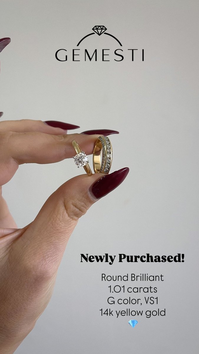 gemesti's tweet photo. Another two stunning diamond rings found its new home ✨
At #Gemesti, we make selling your jewelry simple, secure &amp; rewarding.
Ready to turn your diamond into cash today? 💰
👉 https://t.co/Q0NMzZUPzj

#JustPurchased #Diamond #Jewelry #Luxury #Gold #SellYourJewelry #Diamonds https://t.co/BBm33y22zf