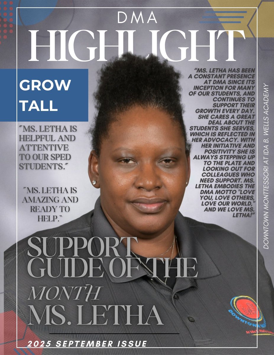 Downtown Montessori at Ida B. Wells Academy tweet media