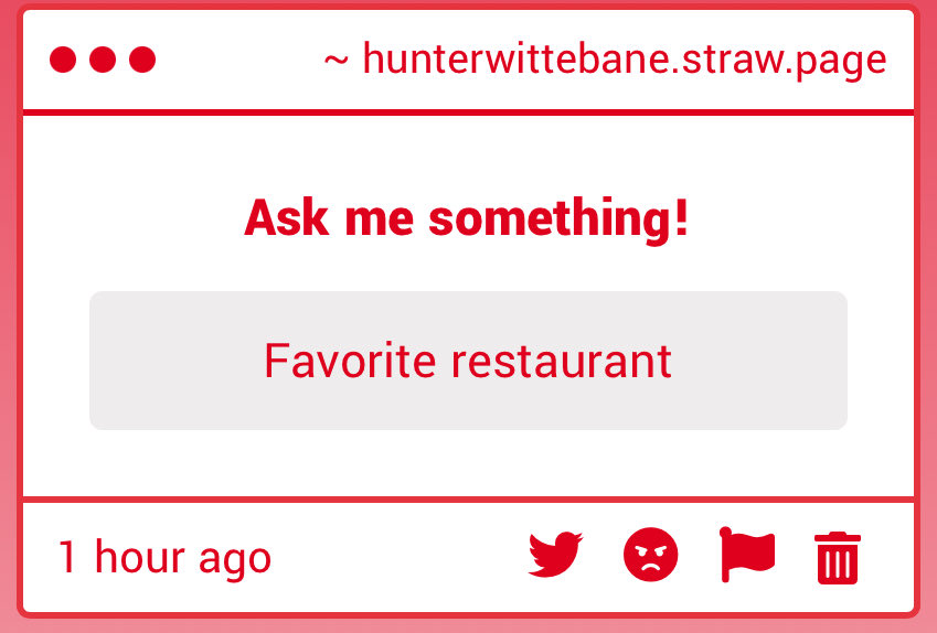 I don’t go out to eat very often I fear but I do like Red Robin a lot, the campfire sauce is one of my favorites! 
Thanks for asking !!