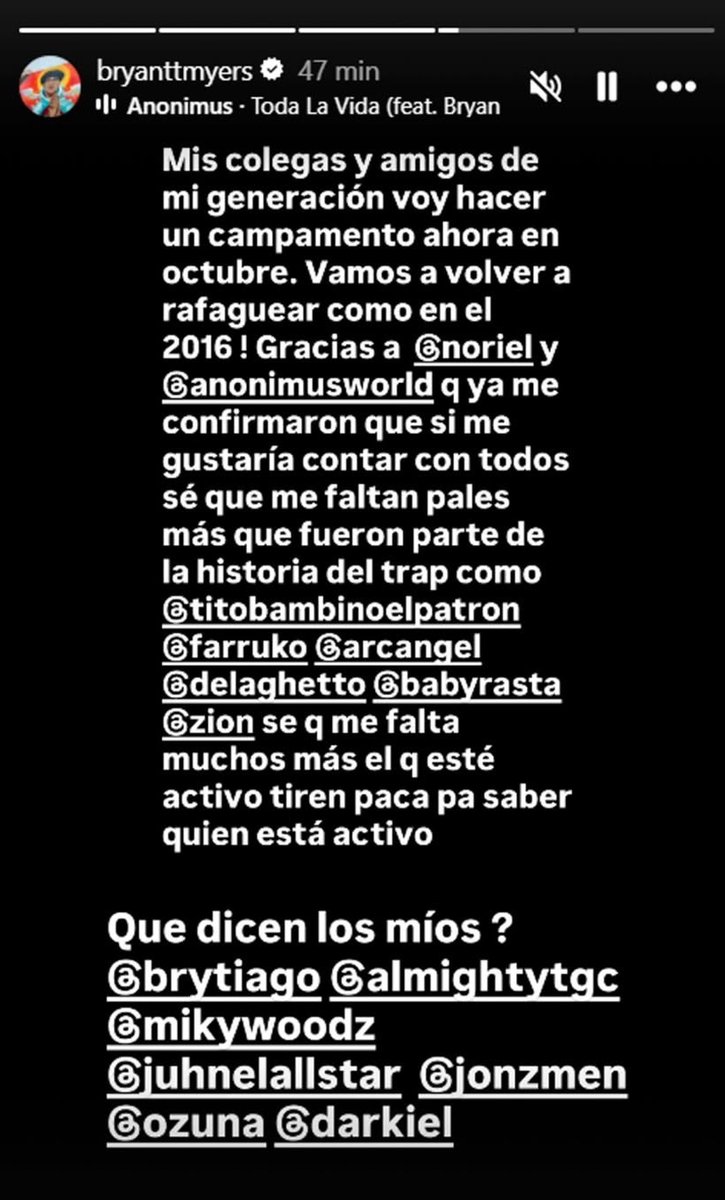 Fuentes_Genero's tweet photo. 🚨 BRYANT MYERS VA A HACER QUE VUELVA LA MEJOR EPOCA DEL GENERO https://t.co/4lI62FfnbT
