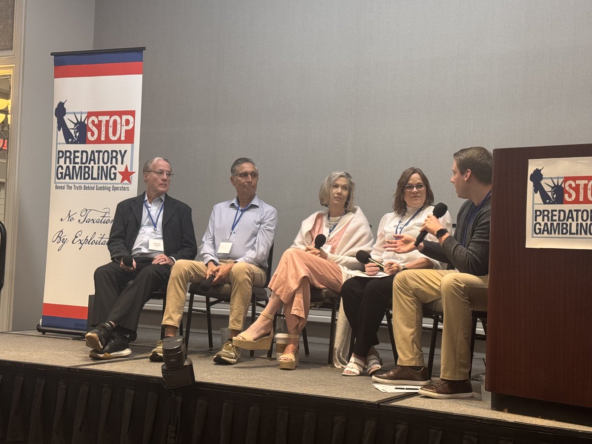 SPGambling's tweet photo. We had an incredible time hosting the #StopPredatoryGambling national conference in #AustinTexas this weekend with some of the sharpest minds in the world dedicated to protecting Americans from the gambling industry's greedy push to access our livelihoods &amp; harm our health. https://t.co/BGRe9xVl1U