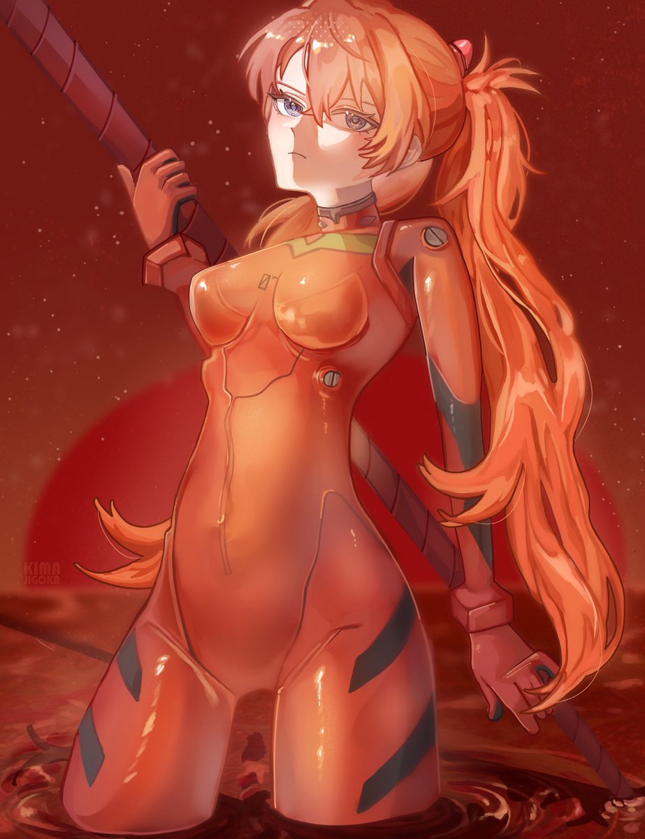 kimajigoka's tweet image. ❤️🧡

#EVANGELION #惣流 #asuka