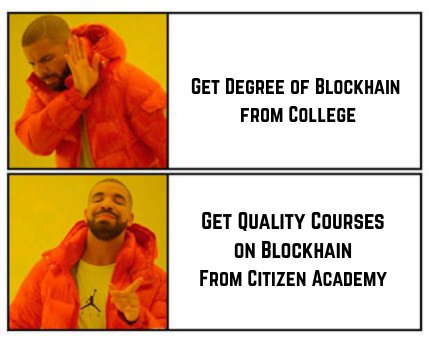 ProGov_Tech's tweet image. No hate to college degrees 👨🎓… but if you’re tight on time ⏰ just wait for our Blockchain courses — they’re coming soon 😎
Why wait 4 years when you can actually learn something that works?
🌎 Check updates at progovt.com
#Blockchain #Education #CitizenAcademy