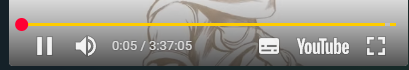 Yonikkun's tweet photo. When the YouTube player looks like this, you know there's a huge problem. https://t.co/4TOKKXdiTx