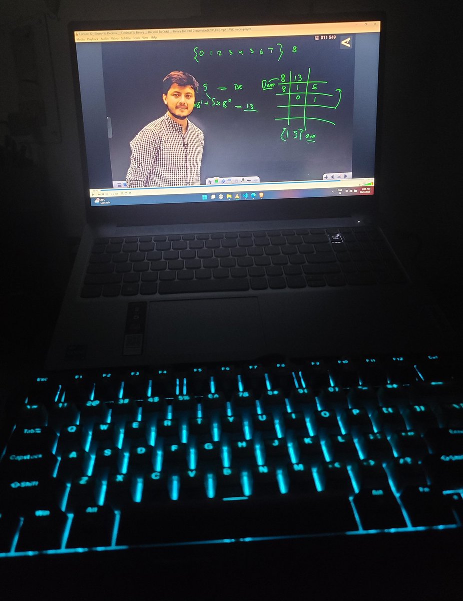 PaponRay404's tweet image. Day 2️⃣ – DSA (C++) Journey 🚀
Completed Lecture 12 today 🎯

📘 Learned:
• Binary ↔ Decimal Conversion
• Decimal ↔ Octal Conversion
• Binary ↔ Octal Conversion

#DSA #cpp #LearnInPublic #CodingJourney