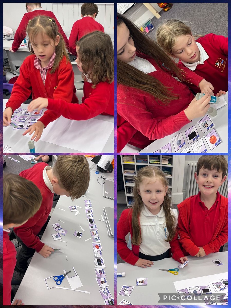 AyrGrammar's tweet image. Primary 4 have been exploring the history of space travel. They read facts and then placed them in order of when they happened. #spacefacts #kidslearning #scienceforkids #spacetimeline #factsequence