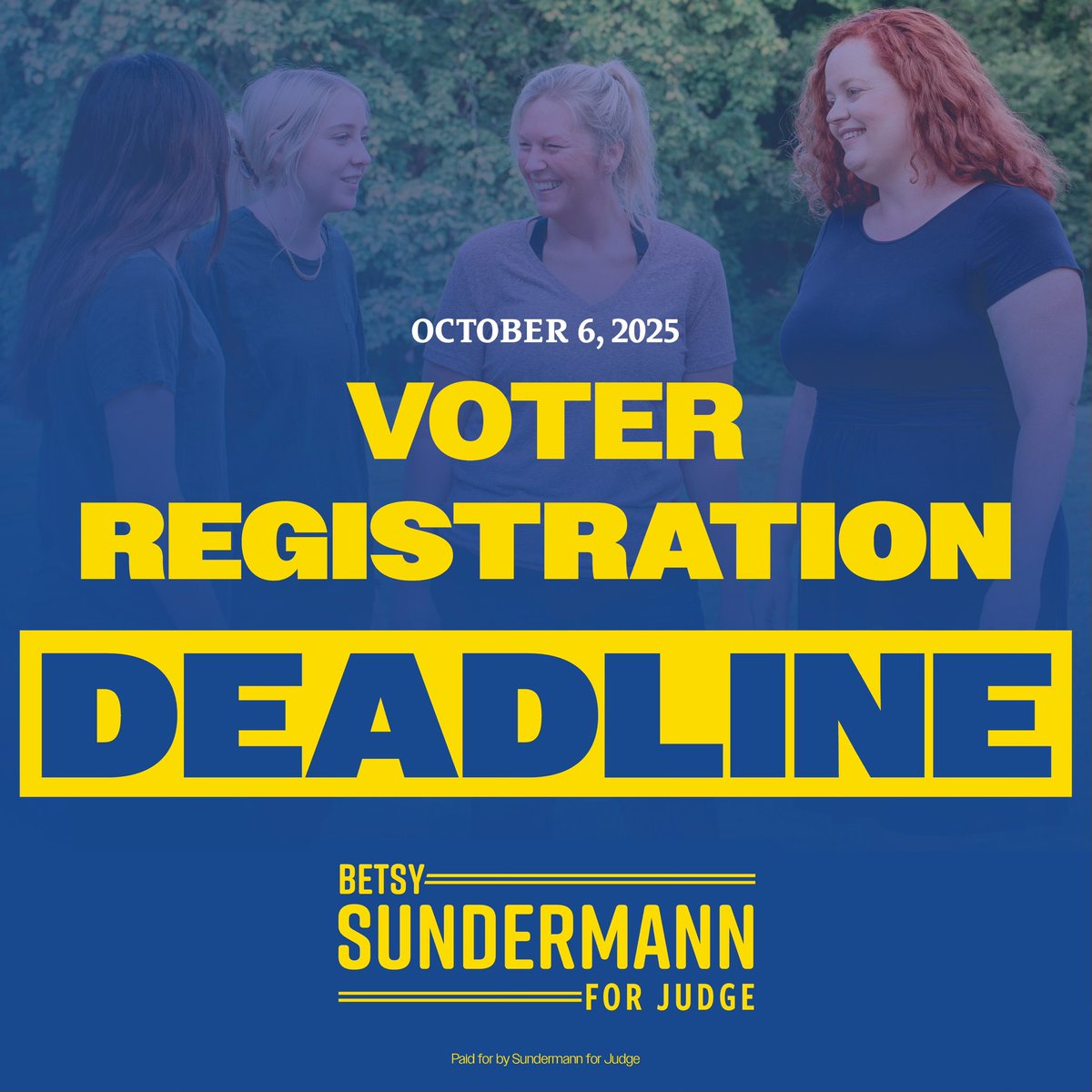 Judge Betsy Sundermann tweet media