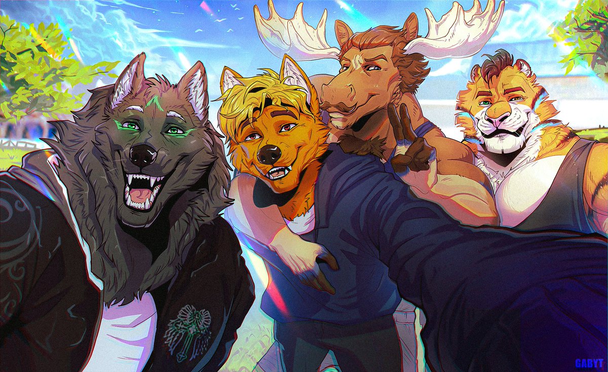 "Squad Selfie" 📸🐾 (2024)
Art Commission Done For Piouswolf

So many of us keep practicing but still feel stuck, right?

That’s exactly why I made ALL IN — my full course with everything in one place, from basics to advanced painting.

🎨 No more guessing or random tutorials…