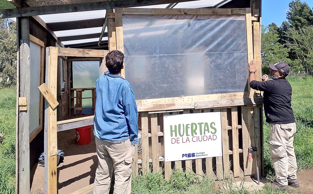 Val_Fabian's tweet photo. Comenzamos la semana trabajando sobre el invernadero de #APADEA 🌱

Ya estamos en la etapa final antes de que se pueda comenzar a usar, un espacio pensado para el aprendizaje, la inclusión y el trabajo compartido.

Junto al equipo de #HuertasDeLaCiudad🥦🍅🌸 acompañamos este proyecto que combina producción, educación y comunidad, fortaleciendo la integración y la autonomía a través de la tierra y el trabajo colectivo.

Cada avance nos acerca a ver el invernadero lleno de vida, con plantines que serán orgullo de todos los que forman parte de este hermoso proceso 🌿💚.

#EnEquipo🙌