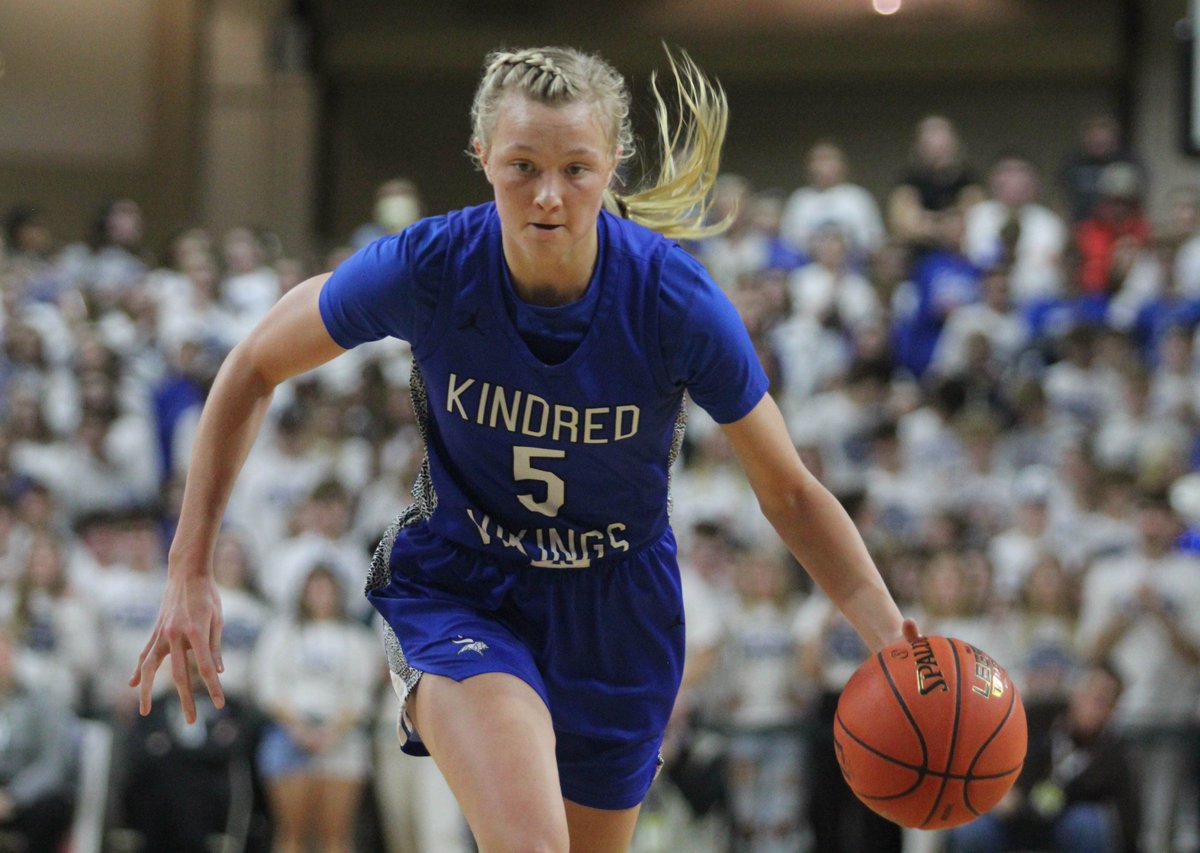 NDHSAA's tweet photo. MONDAY (October 6) NDHSAA Statistically Speaking:

2,662: Number of career points scored by 2022 Kindred graduate Abby Duchscherer during her prep girls basketball career. Duchscherer, now a senior softball player at the University of Alabama, on Monday, October 6 announced her verbal commitment to play women’s college basketball at the University of North Dakota during the 2026-27 season once her collegiate softball career concludes this spring.

STORY: https://t.co/U0jMz51RPZ

#NDHSAA #NDpreps
