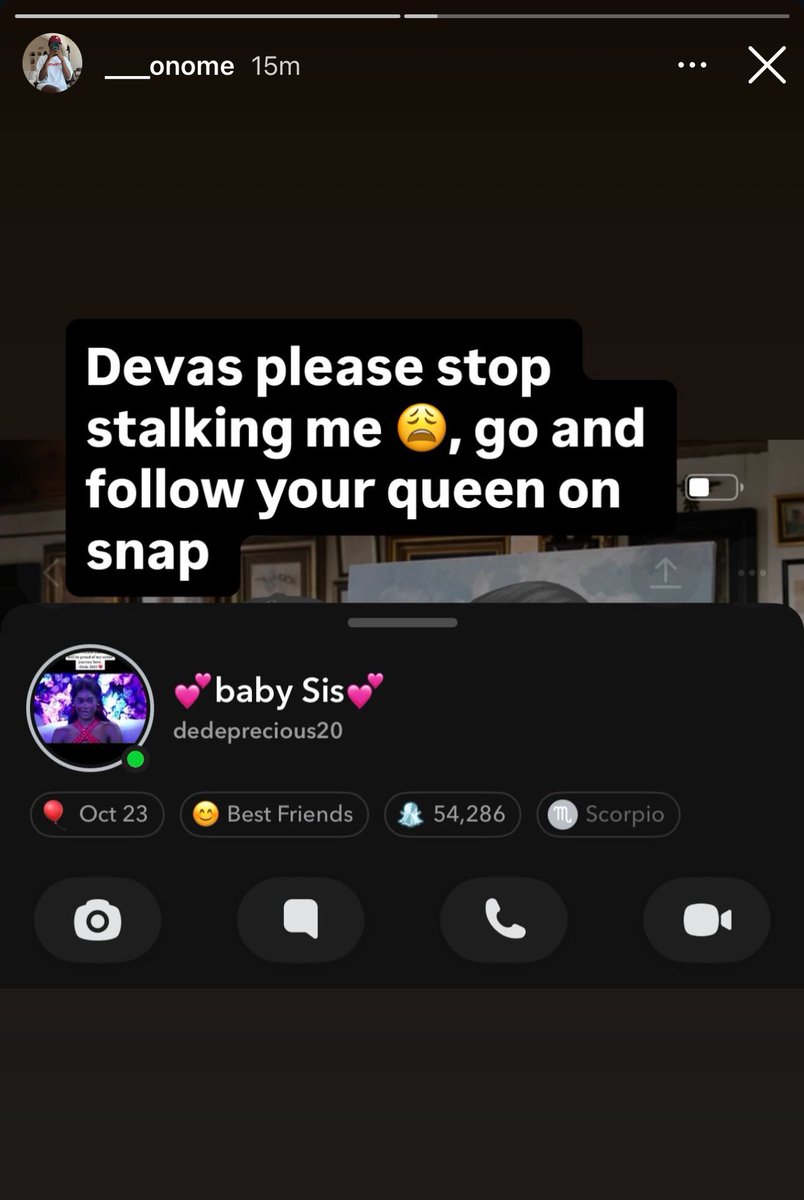 Lloud_girlie's tweet photo. From Dede's sister... this is her official  Snapchat! Let's run the numbers up!! #bbnaija @dede_ashiogwu Devassssss https://t.co/a8quyqqV3z
