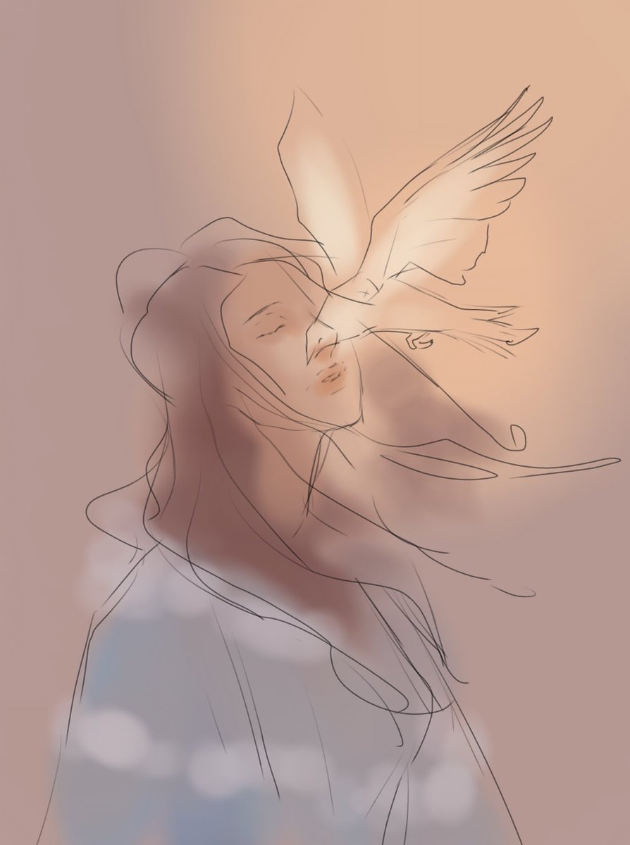 SUNSTIANA's tweet image. 🕊️ 

Busy playing Ghost of Yotei so not sure when i'll finish this but i already love the vibes of it, not sure if i should keep the colors bright like this or make it darker… i think it looks better with bright colors and Sansa's vibes…

#sansa #ASOIAF #wip