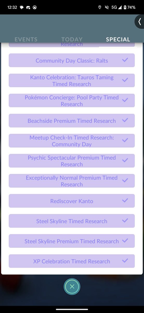 That's a wrap, all 50 pages complete in the XP celebration quest chain. #PokemonGO
#pokemon