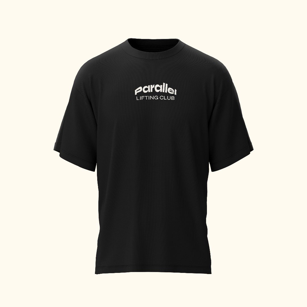 IsaaacBlitz's tweet image. Parallel Lifting Club | Oversized Tee

- 30 tees
- drop shoulder design
- 60% cotton / 40% polyester 
- Unisex
- Produced in 🇺🇸 
The perfect pump cover, for everyone. 

This product is in production and will have a date within the next 2-3 weeks. @Parallel_Brand