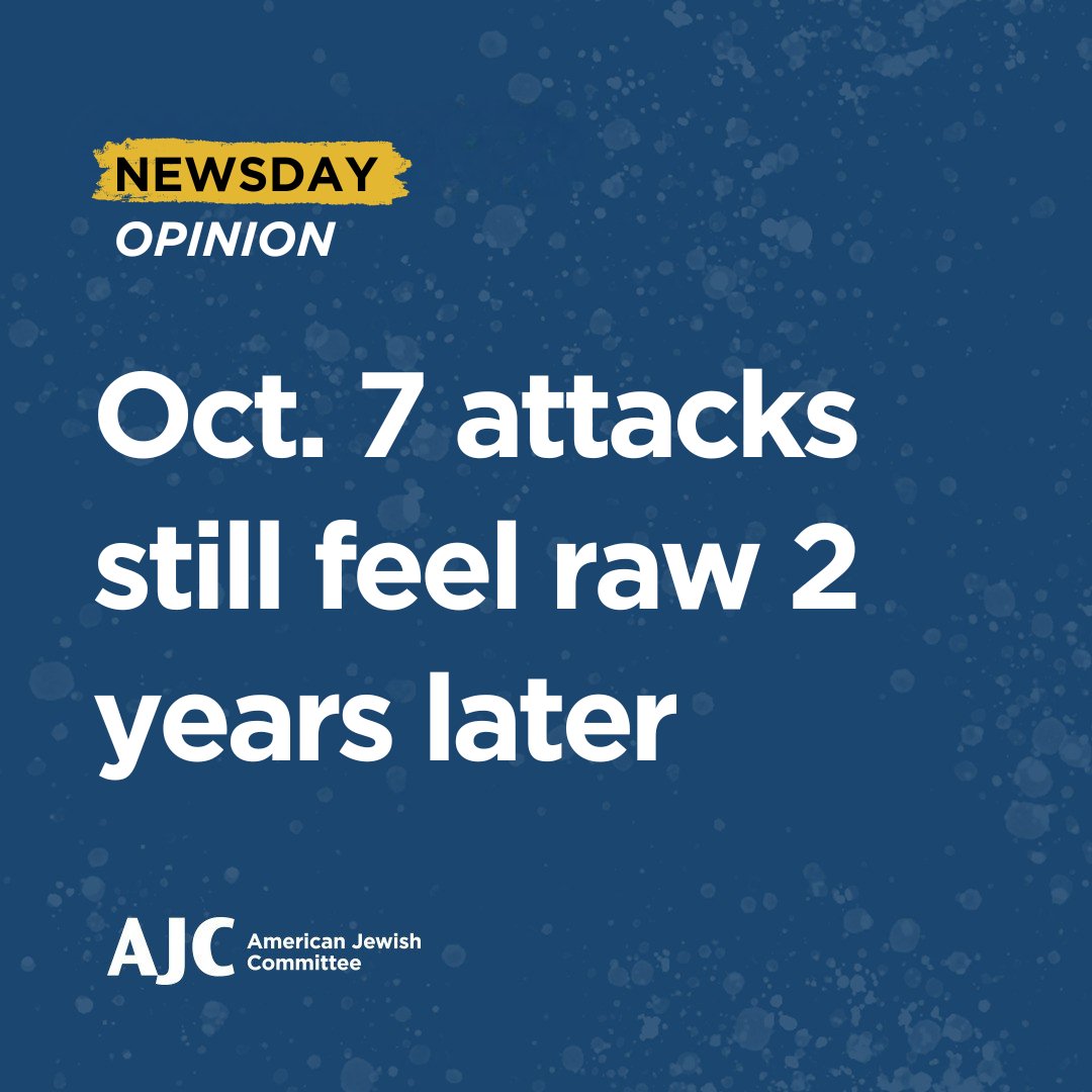 “We cannot know the depth of their pain and sorrow, but we remain undeterred in our work to bring Omer’s body and the other 47 remaining hostages home.”

In <a href="/Newsday/">Newsday</a>, AJC Long Island Director Eric Post reflects on the community’s grief after learning that Omer Neutra, a Long
